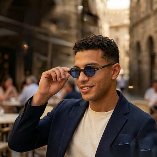 نظارة شمس بخامة أسيتات وعدسات UV 420